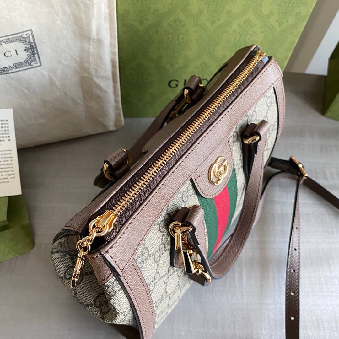 Gvc*1 GG Svp*me Ophidia Small Tote Shoulder Bag Replica Brown 547551