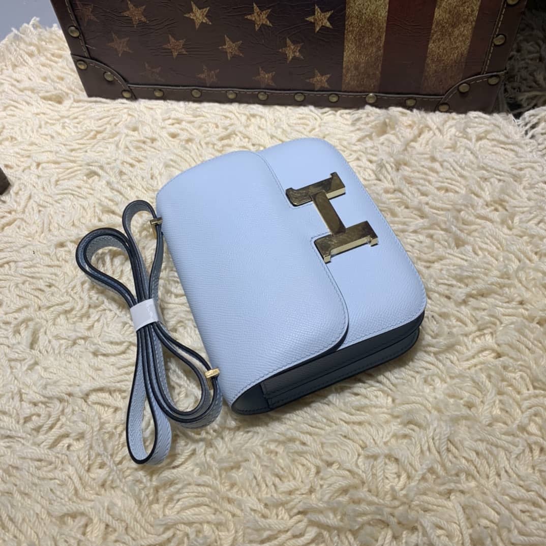 H**me5 Replica Constance Bag 18CM Epsom Leather