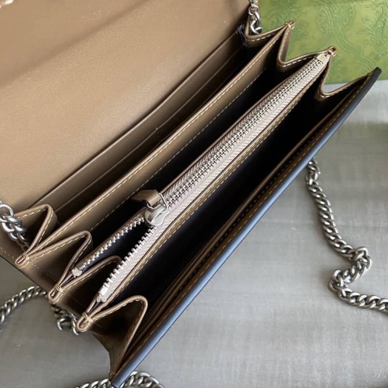 Gvc*1 Dionysus Chain Wallet Shoulder Bag Replica Brown 401231