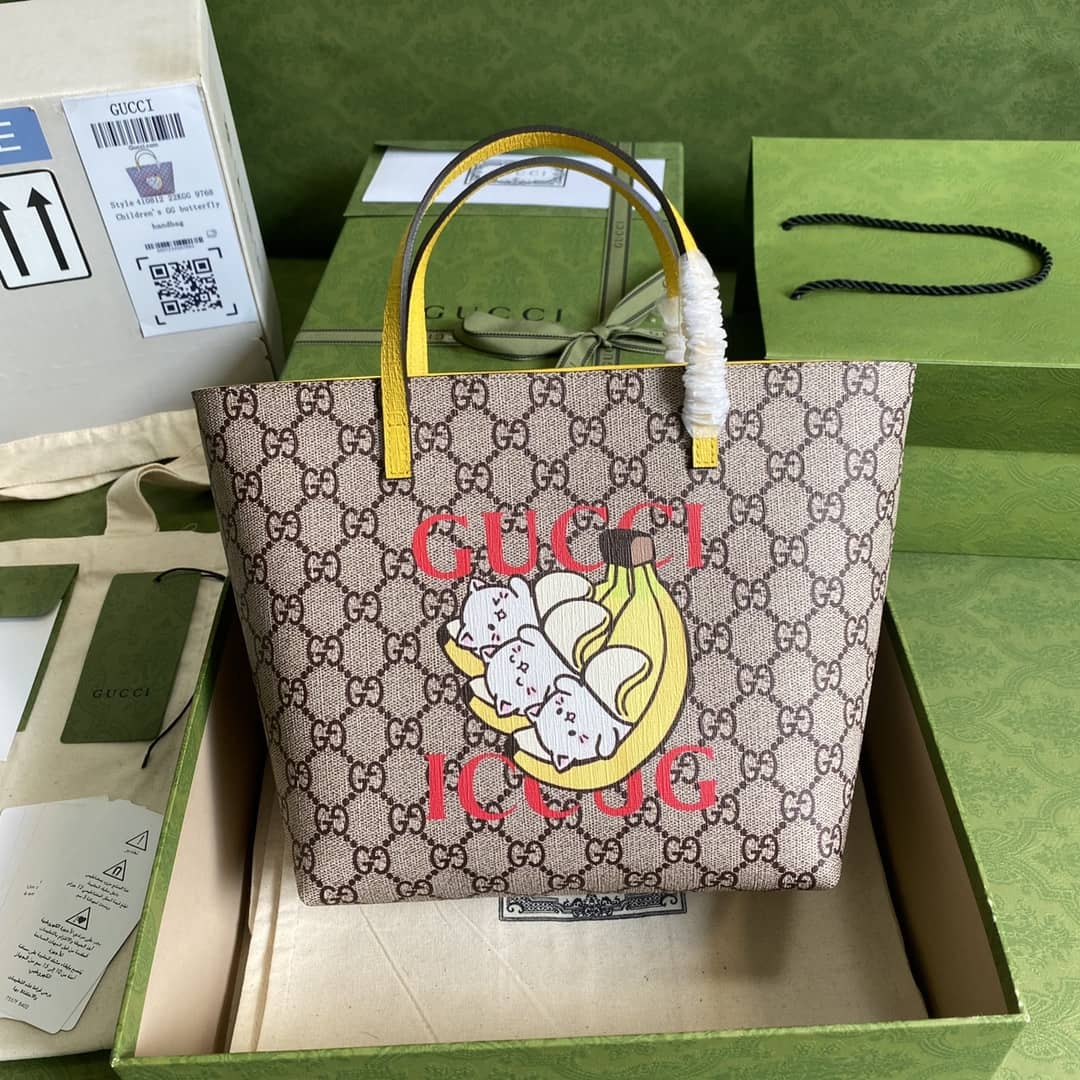 Gvc*1 Children GG Svp*me Tote Replica 410812