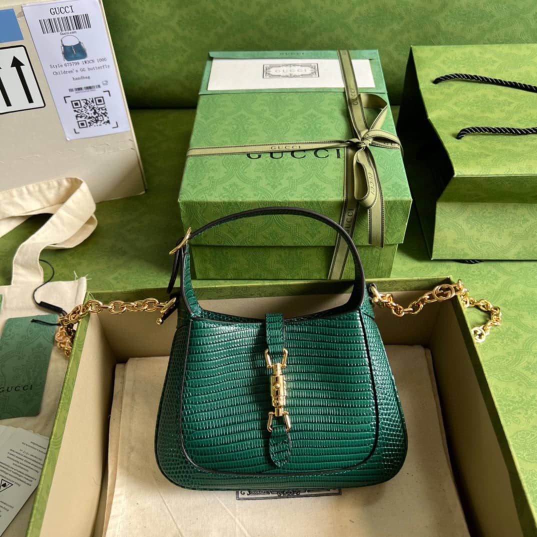Gvc*1 Jackie 1961 Mini Shoulder Bag Green 675799 Replica
