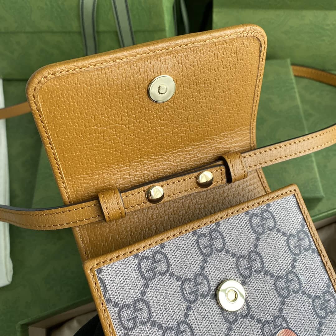 Kai x Gvc*1 Mini Canvas Phone Bag Replica 660161