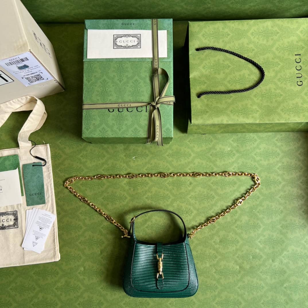 Gvc*1 Jackie 1961 Mini Shoulder Bag Green 675799 Replica