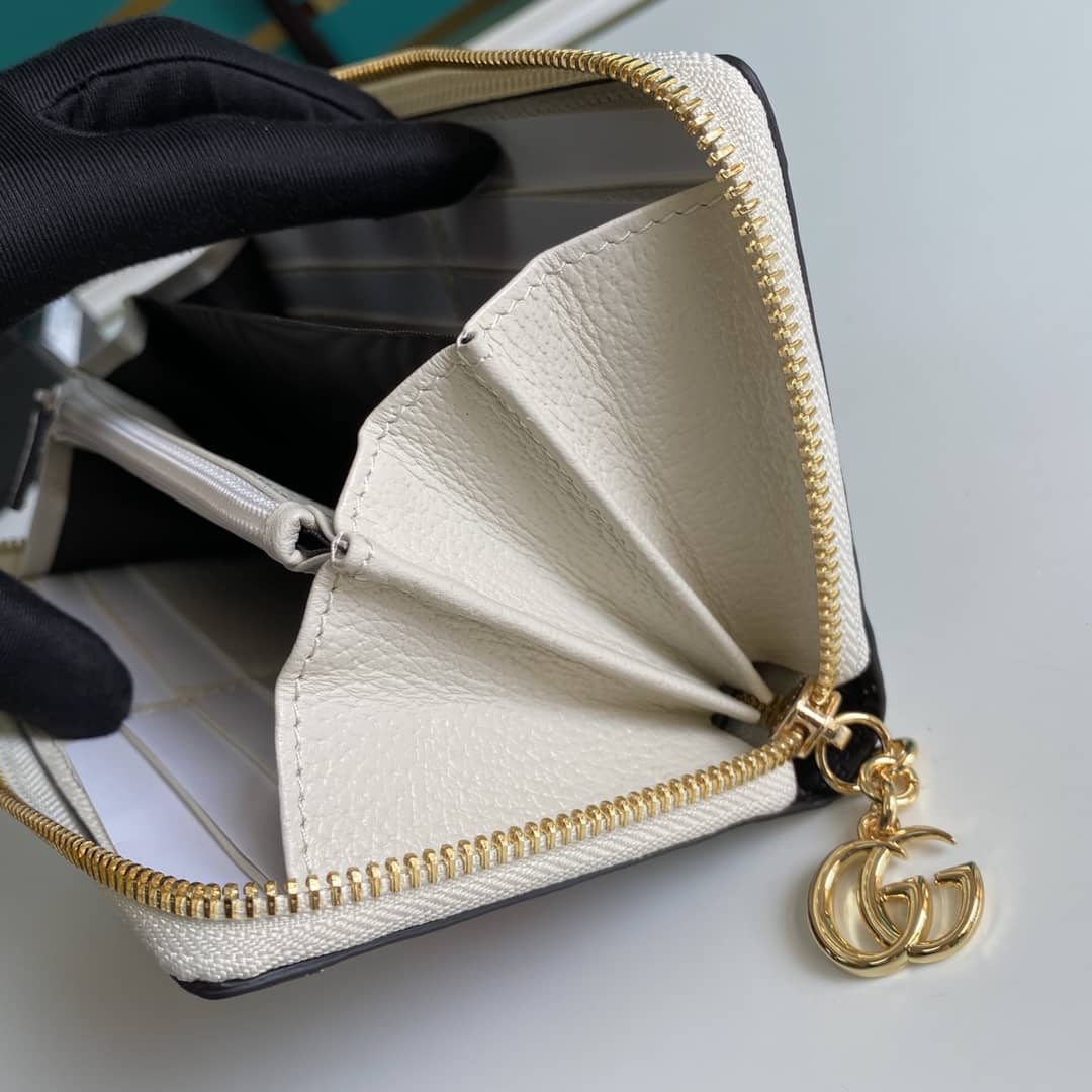 Gvc*1 Ophidia GG Zip Around Wallet Replica 523154