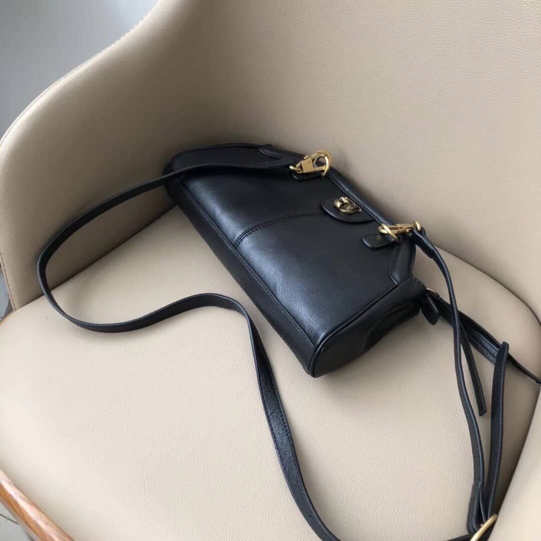Gvc*1 Belle Marmont Feline Small Crossbody Bag Replica Black 524620
