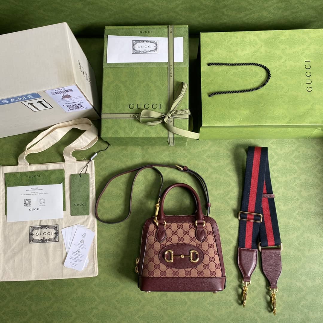 Gvc*1 1955 Horsebit Mini Bag Replica 677212