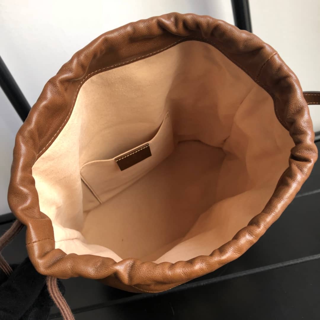 Gvc*1 1955 Horsebit Shoulder Bucket Bag Replica 602118
