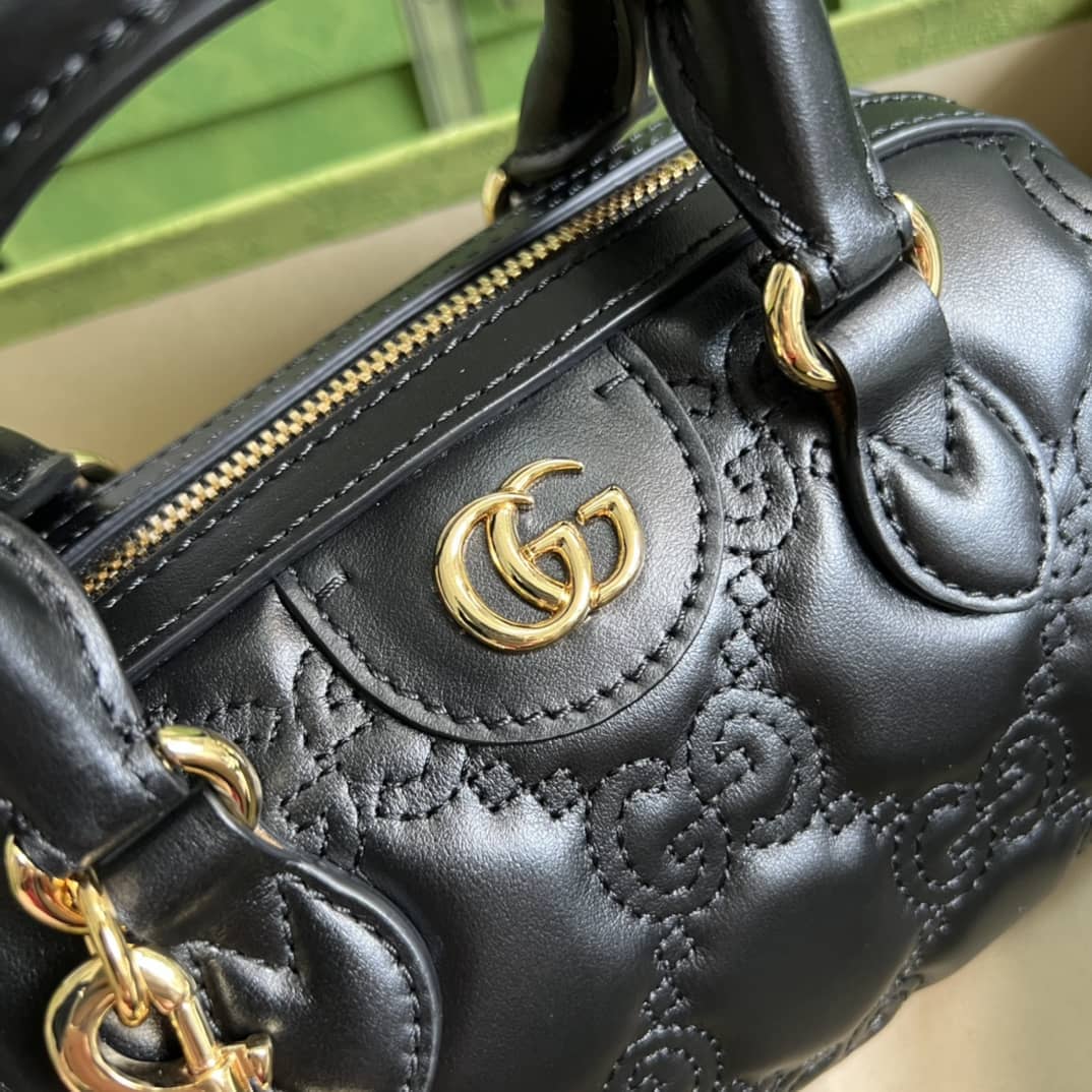 Gvc*1 GG Matelassé Leather Top Handle Shoulder Bag 702251 Replica