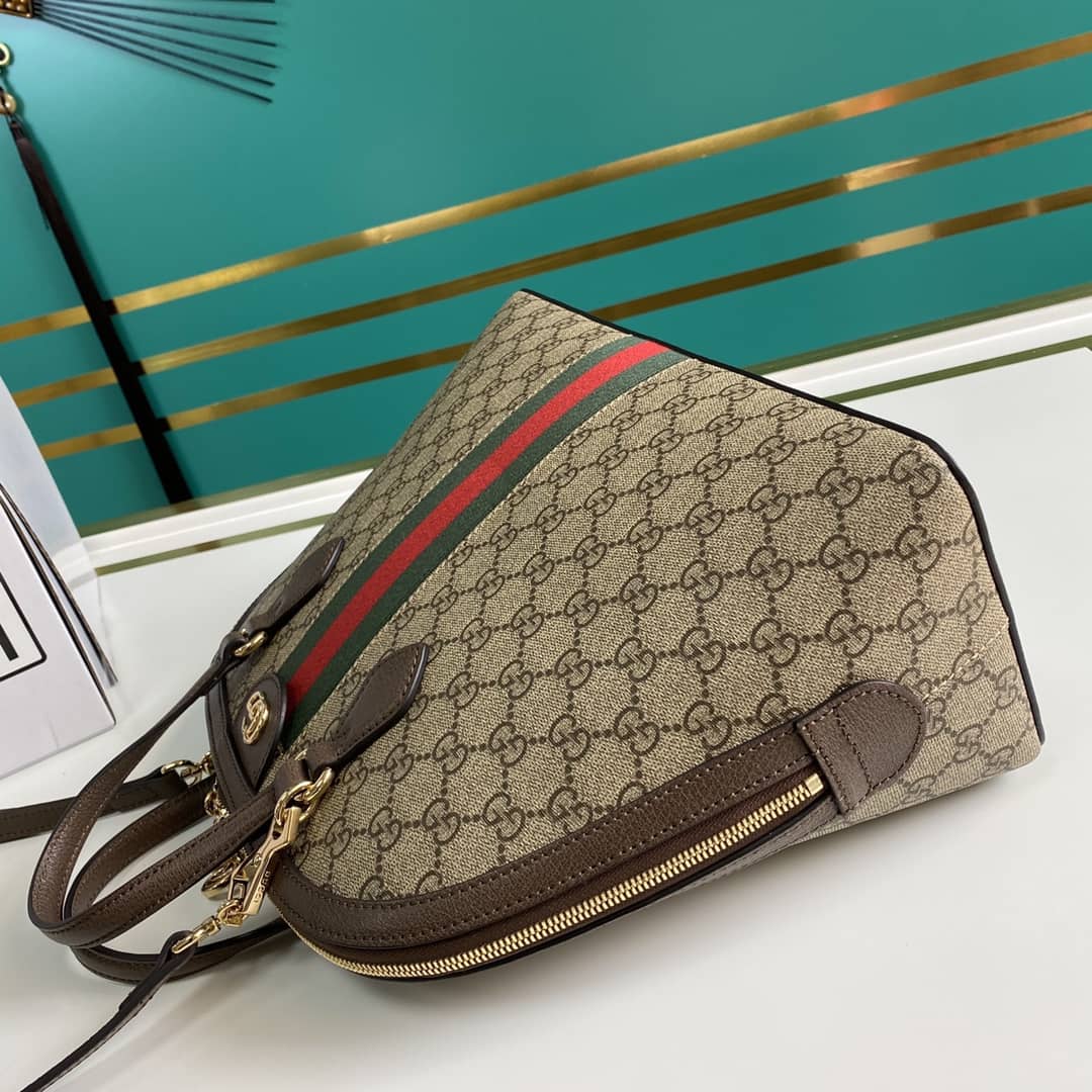 Gvc*1 Ophidia GG Svp*me Medium Top Handle Bag Replica 524533