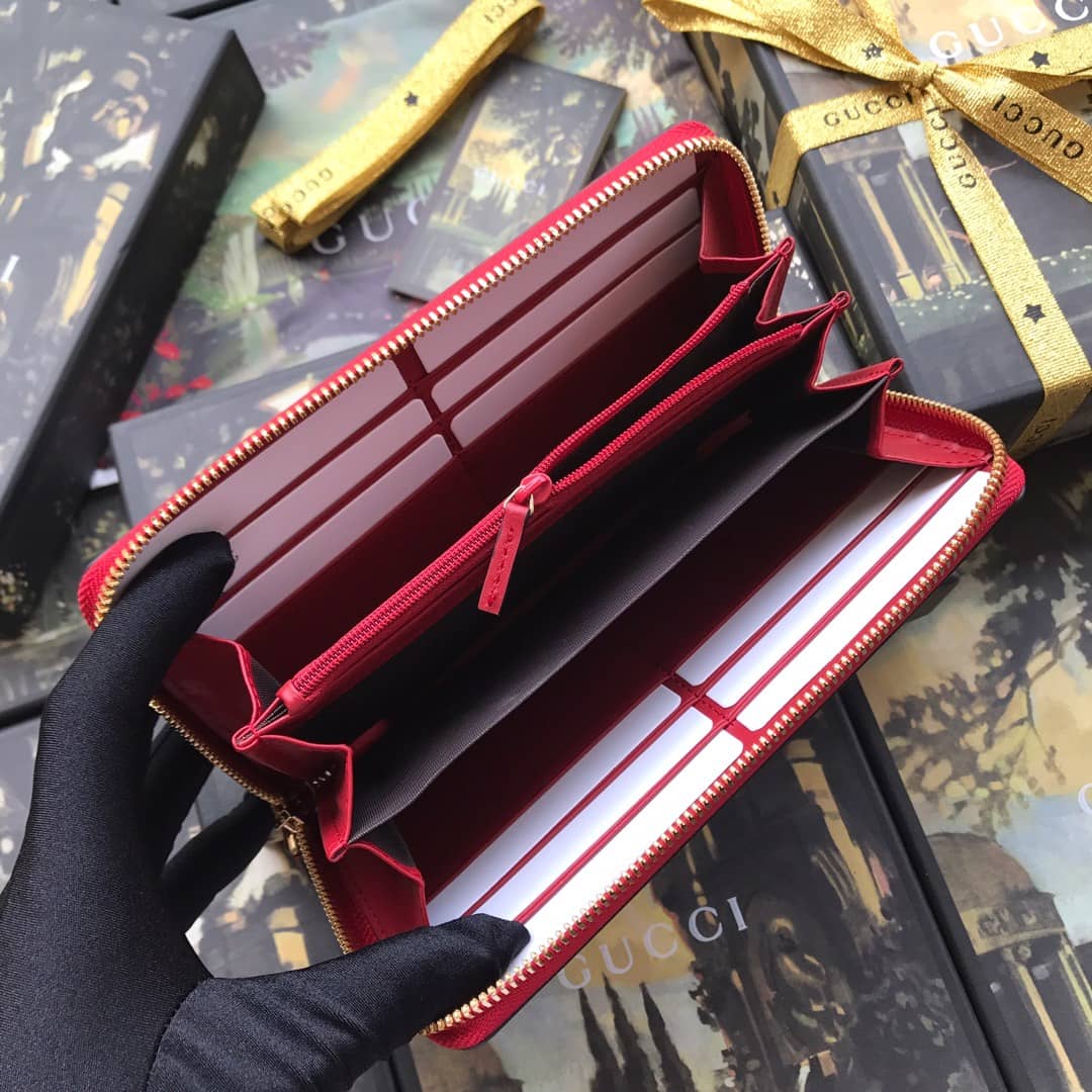 Gvc*1 Bloom Dupes Full Zipper Wallet 404071