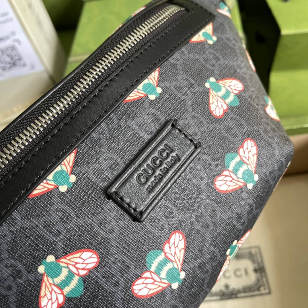 Gvc*1 Bestiary GG Svp*me Canvas Belt Bag With Bees Replica 675181