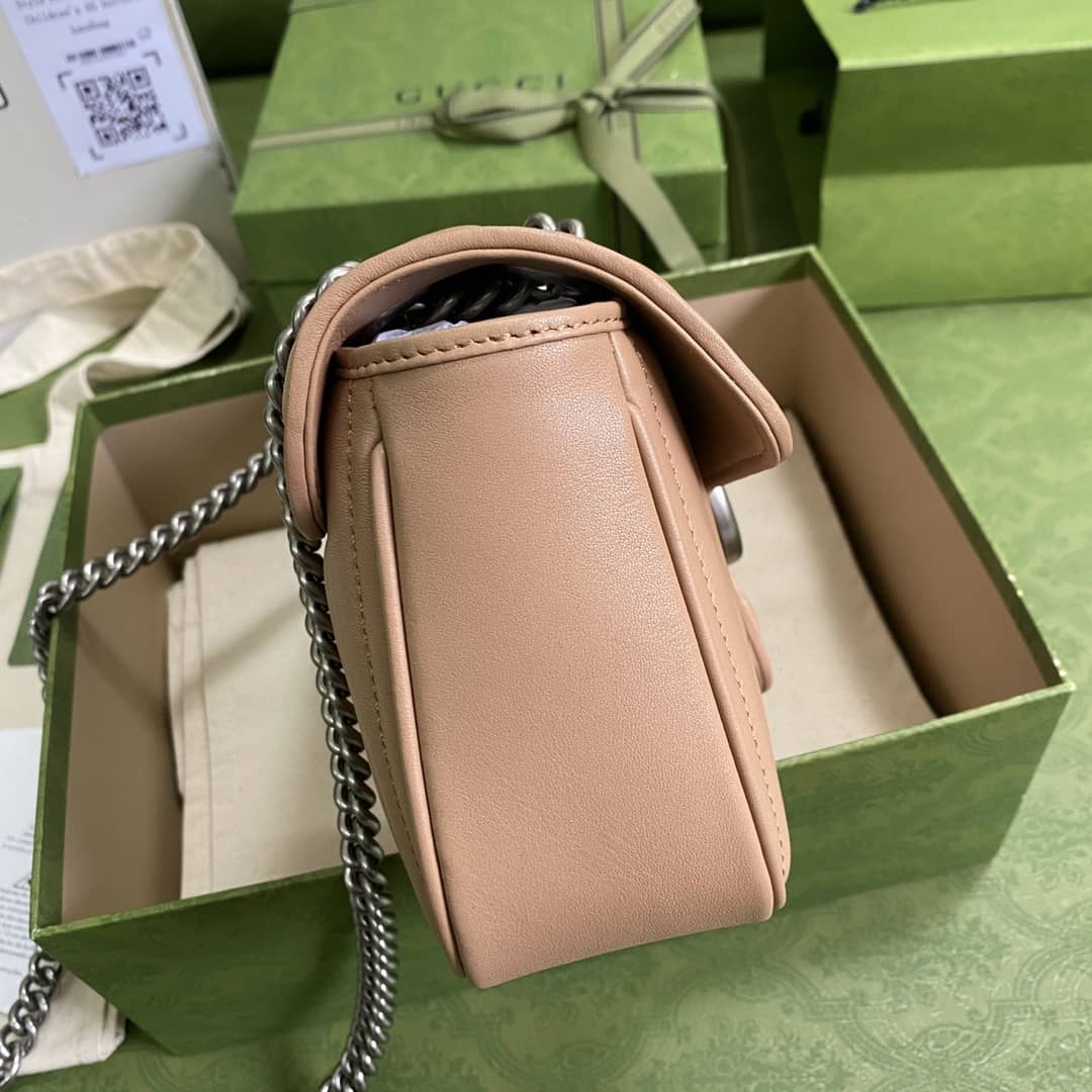 Gvc*1 Marmont GG Small matelassé Shoulder Bag Replica 443497