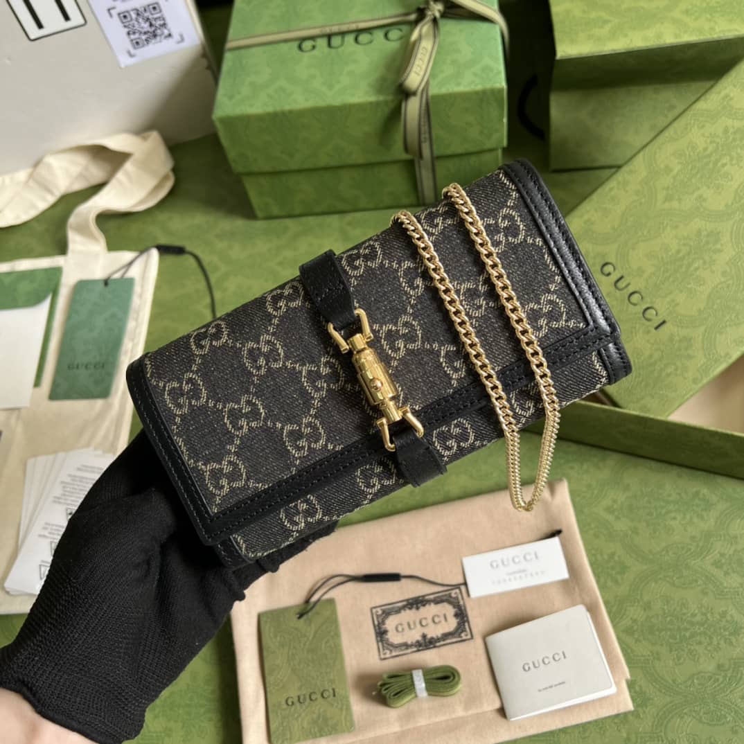 Gvc*1 Jackie 1961 Chain Wallet 652681 Replica Crossbody Bag