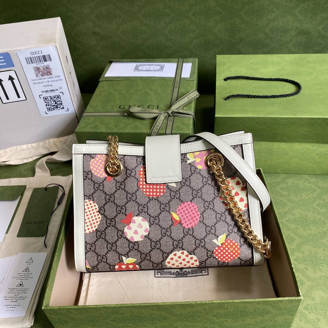 Gvc*1 Padlock Small Berry Tote Replica 498156