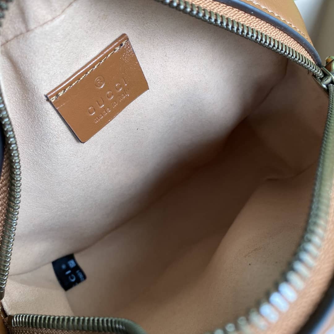 Gvc*1 Crossbody Dupe Marmont GG Matelasse Mini Round 550154