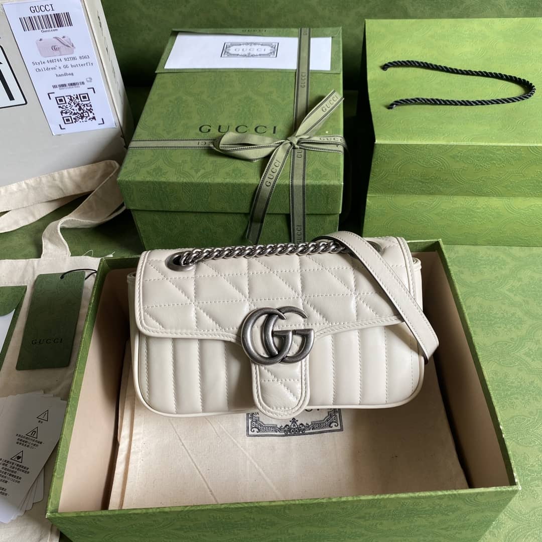 Gvc*1 Marmont GG Matelasse Leather Mini Shoulder Bag Replica 446744