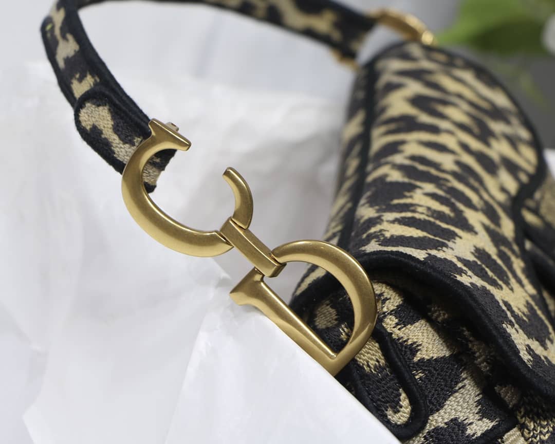Chr1st1an D10r Saddle 25.5CM Replica Bag