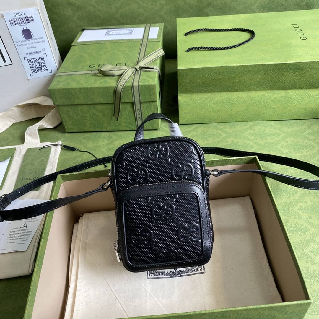 Gvc*1 GG Embossed Mini Bag Replica 658553