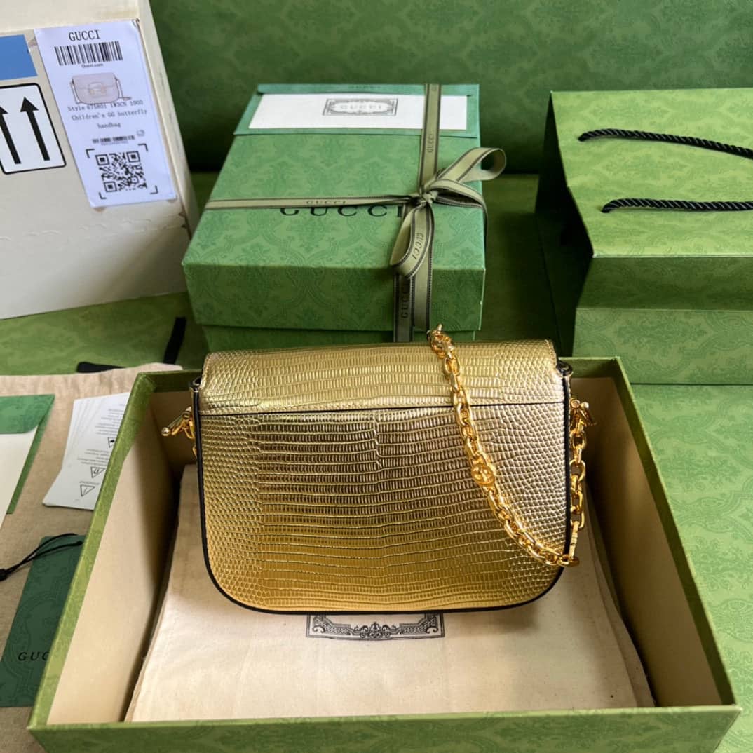 Gvc*1 Horsebit 1955 Lizard Mini 675801 Replica Shoulder Bag