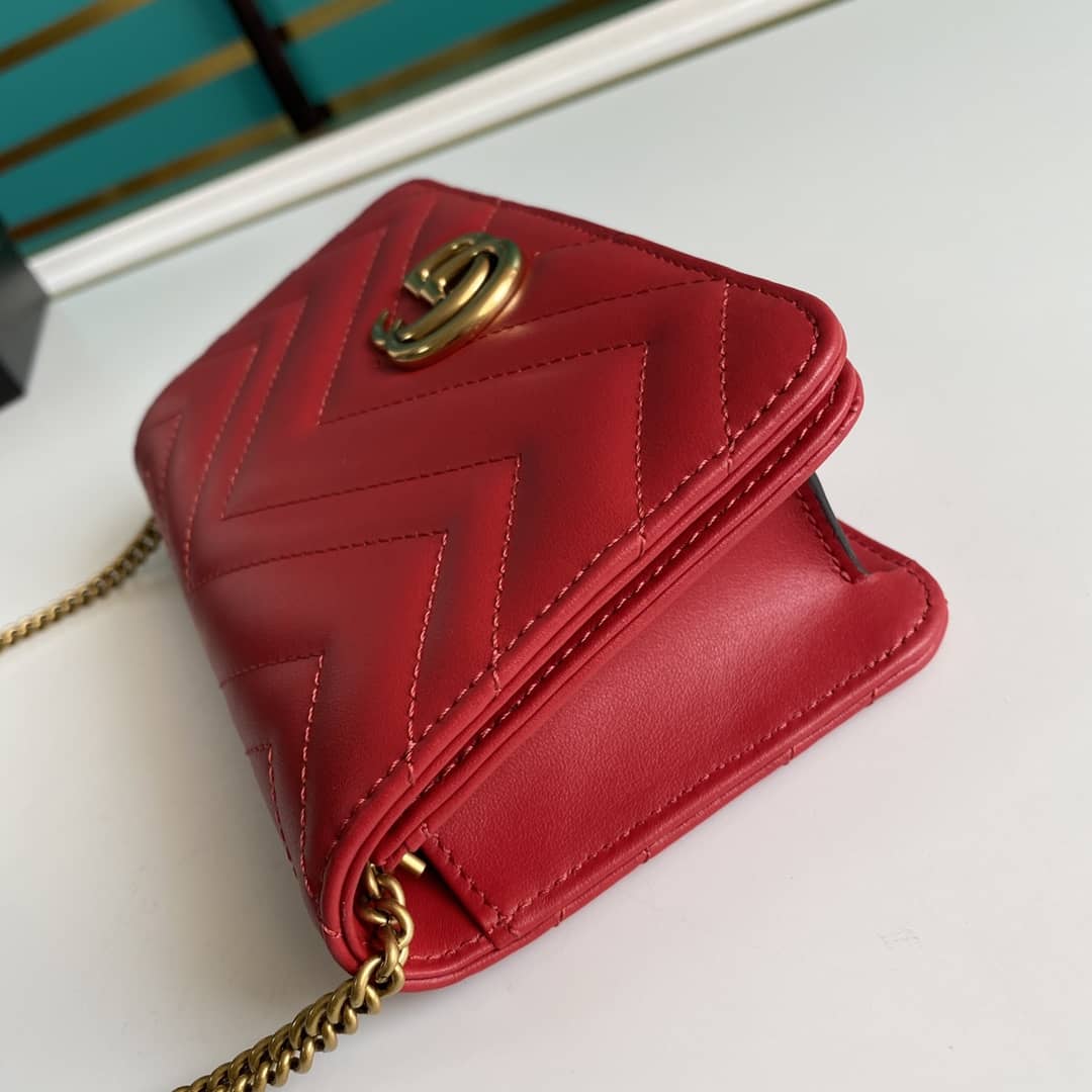 Gvc*1 Crossbody Dupe Marmont GG Matelassé 488426