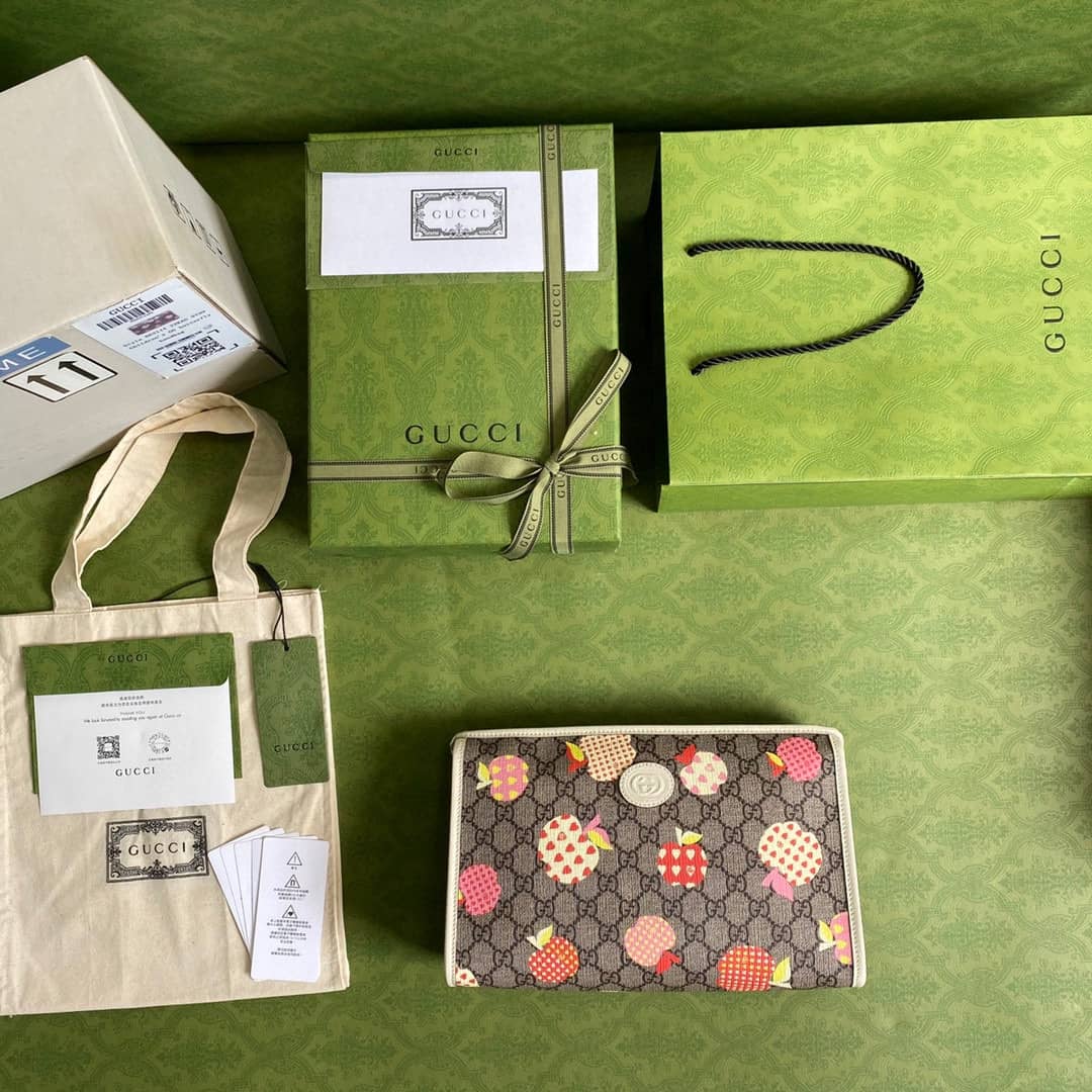 Gvc*1 Les Pommes Ophidia Pouch Replica 664114