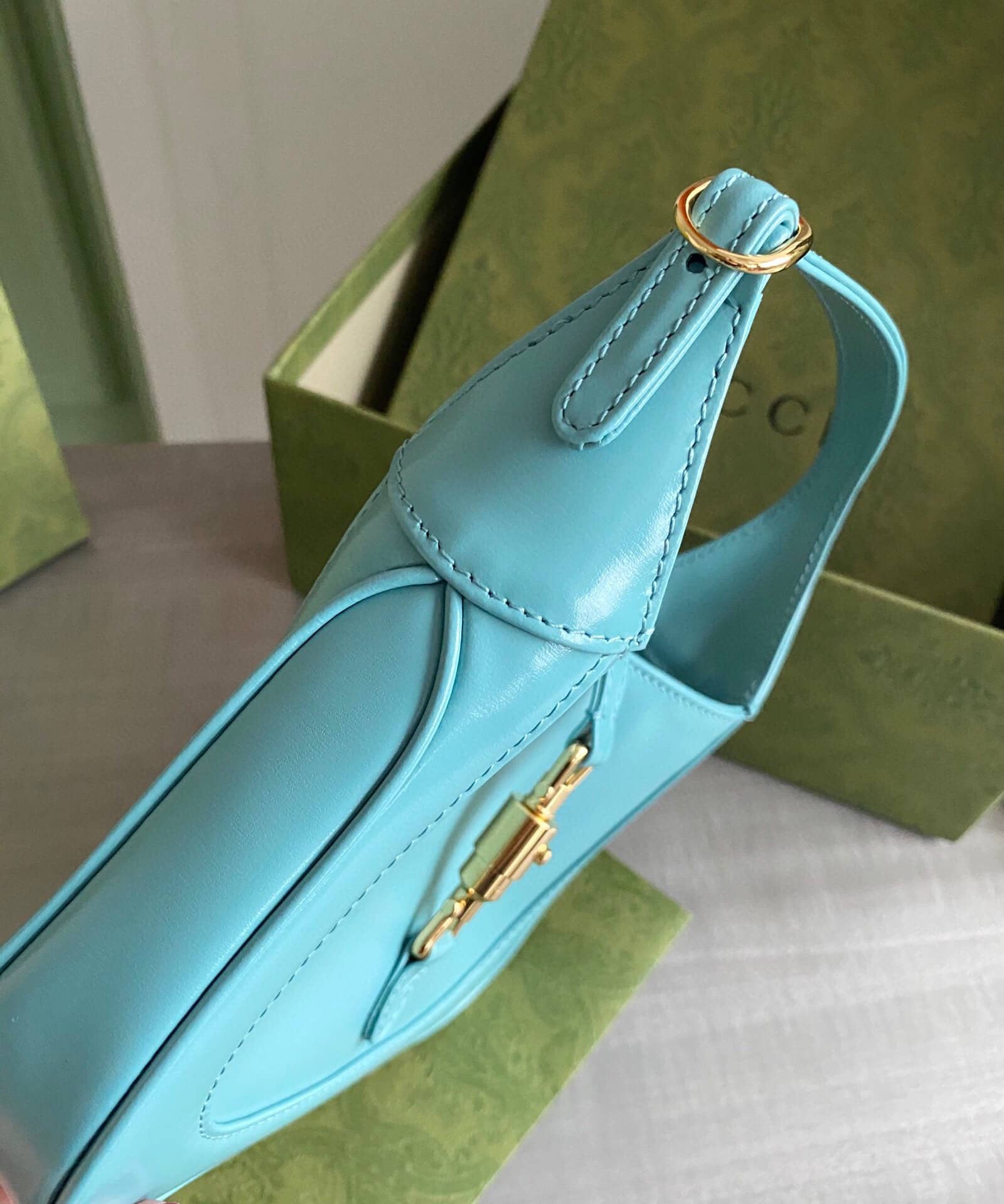 Gvc*1 Jackie 1961 Mini Shoulder Bag Replica Blue 637091
