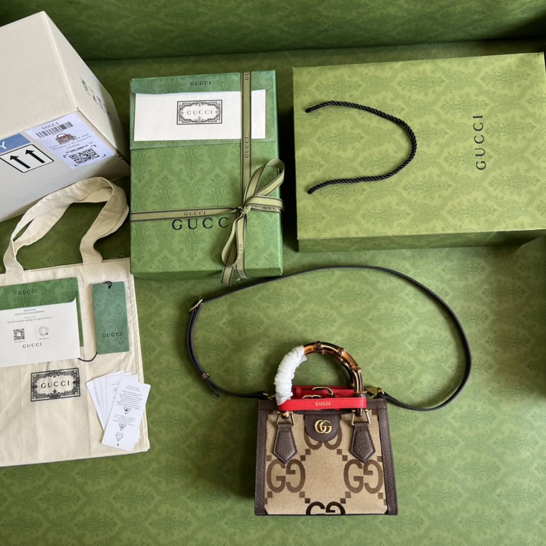 Gvc*1 Diana Jumbo Mini Replica Tote Bag 655661