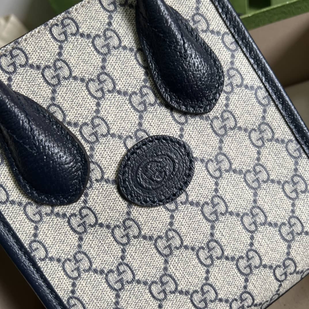 Gvc*1 Mini Tote With Interlocking 671623 Replica Bag