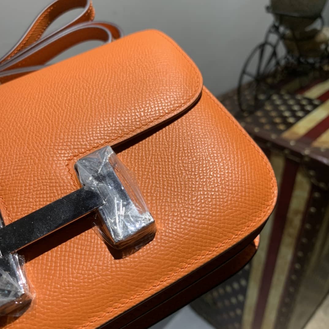 H**me5 Replica Constance Bag 18CM Epsom Leather