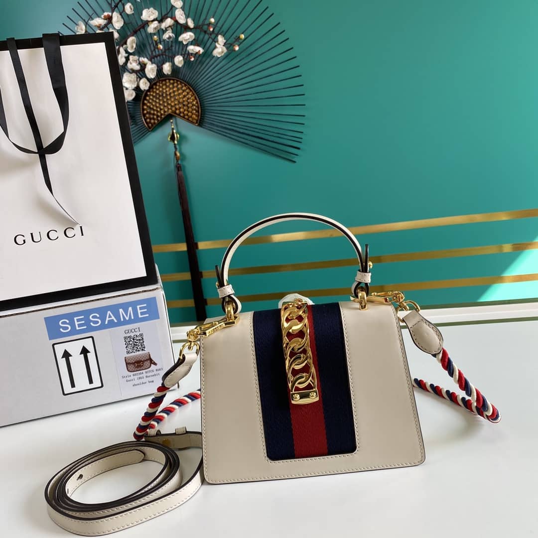 Gvc*1 Womens Sylvie Leather Mini Bag Replica 470270