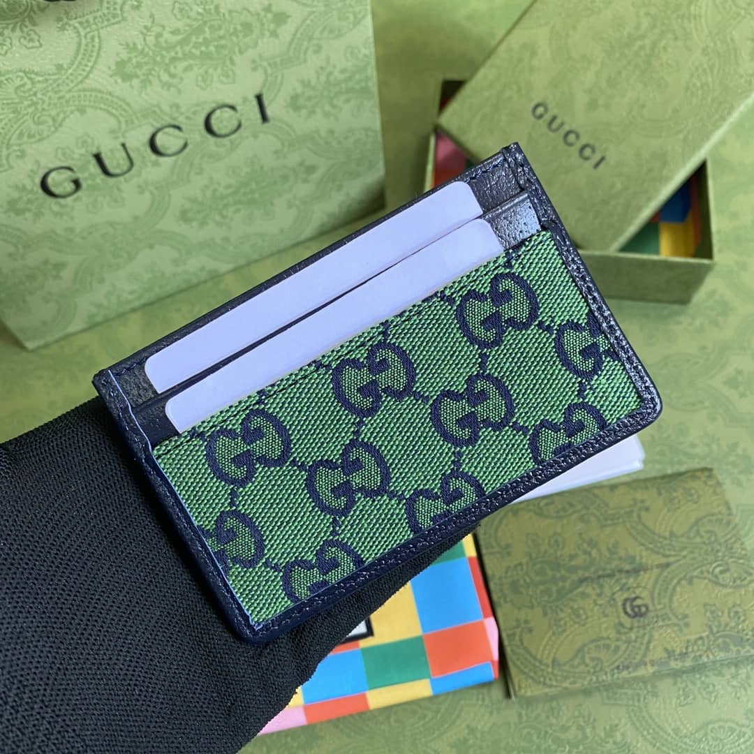 Gvc*1 GG Multicolor Card Case Wallet Replica 659601