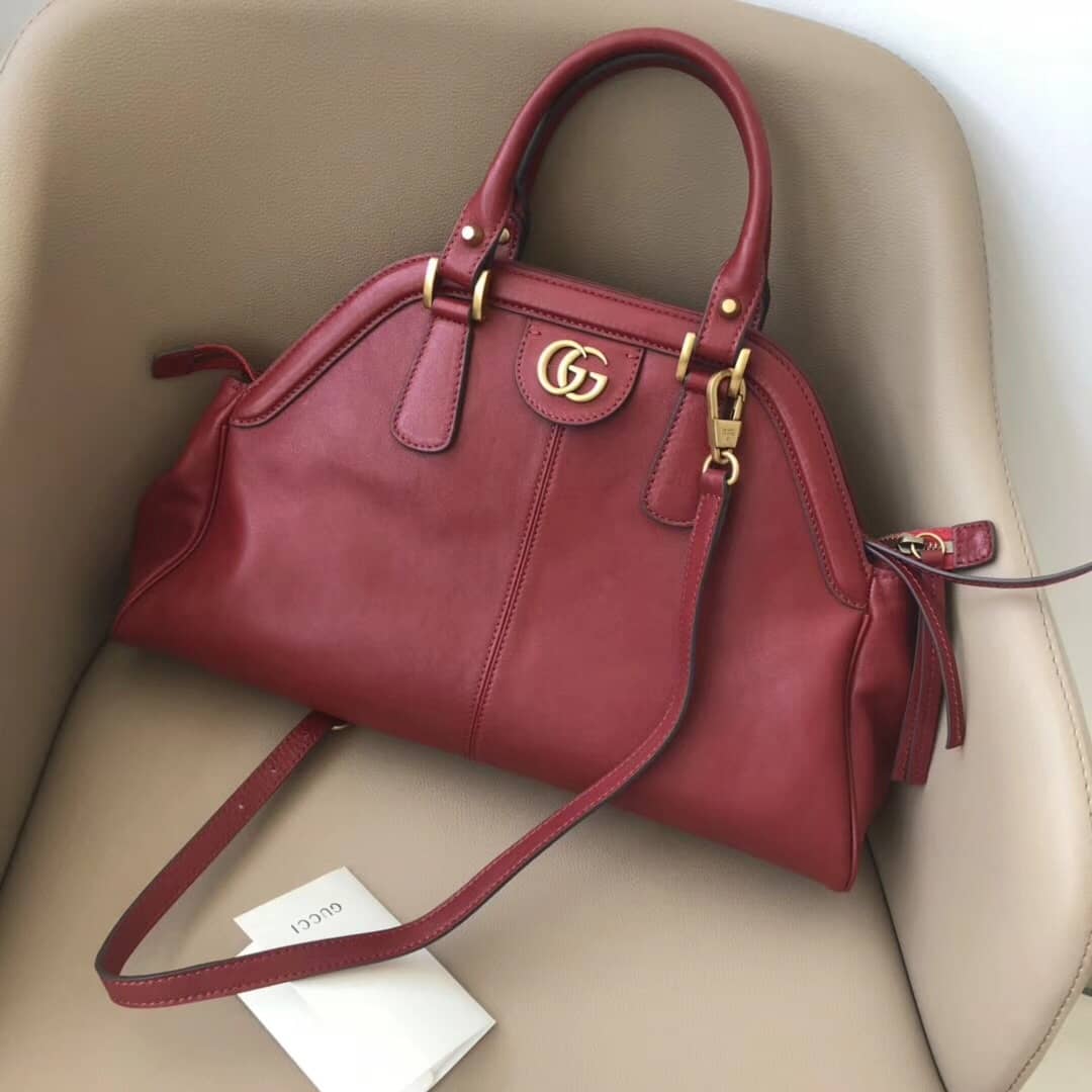 Gvc*1 ReBelle Medium Top Handle Bag Replica Red 516459
