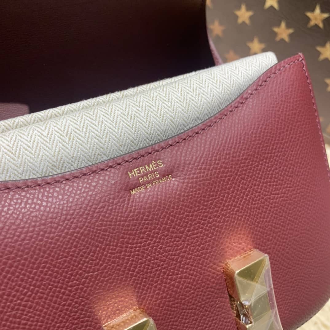 H**me5 Replica Constance Bag 18CM Epsom Leather