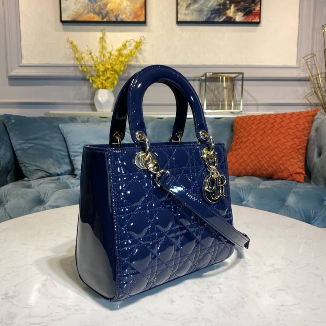 Chr1st1an D10r Lady D10r 24CM Replica Bag