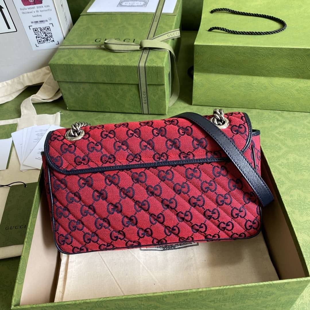 Gvc*1 Marmont GG Small matelassé Shoulder Bag Replica 443497