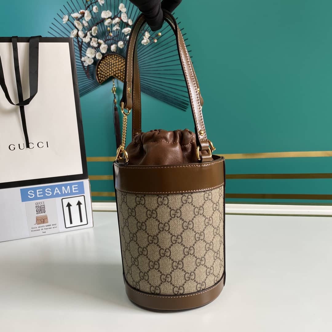 Gvc*1 Horsebit 1955 Small Bucket Bag Replica 637115