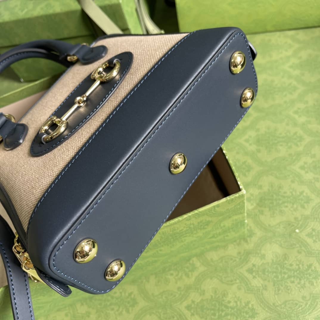 Gvc*1 1955 Horsebit GG Mini Top Handle Bag Replica 640716