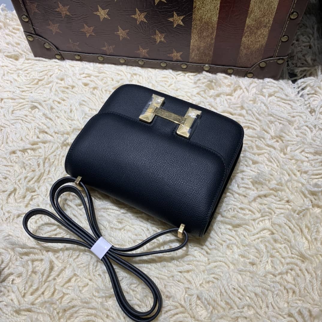 H**me5 Replica Constance Bag 18CM Epsom Leather