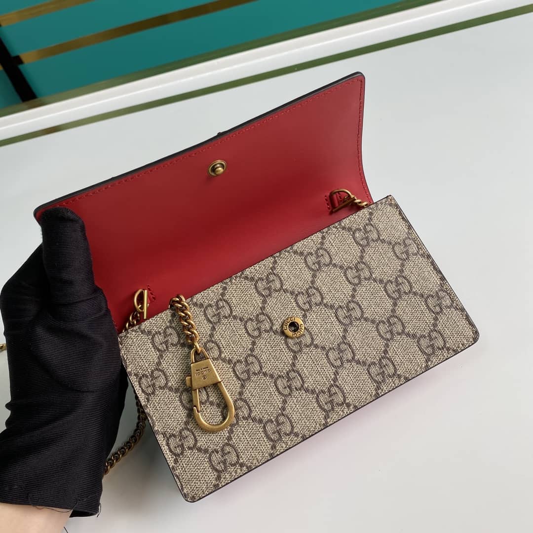 Gvc*1 Svp*me GG Mini Bag With Cherries Replica 481291