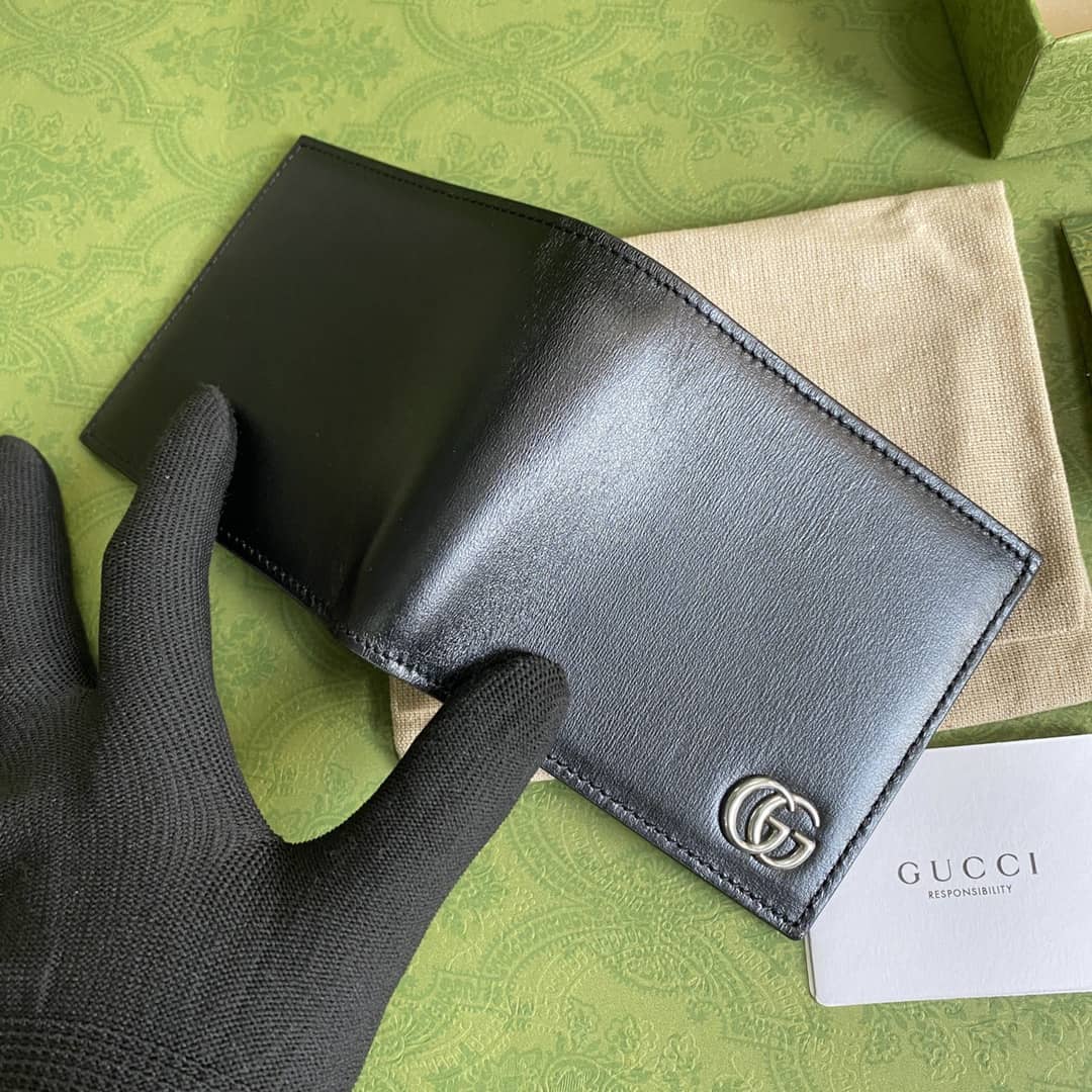 Gvc*1 GG Marmont 2-fold Wallet Replica 428726