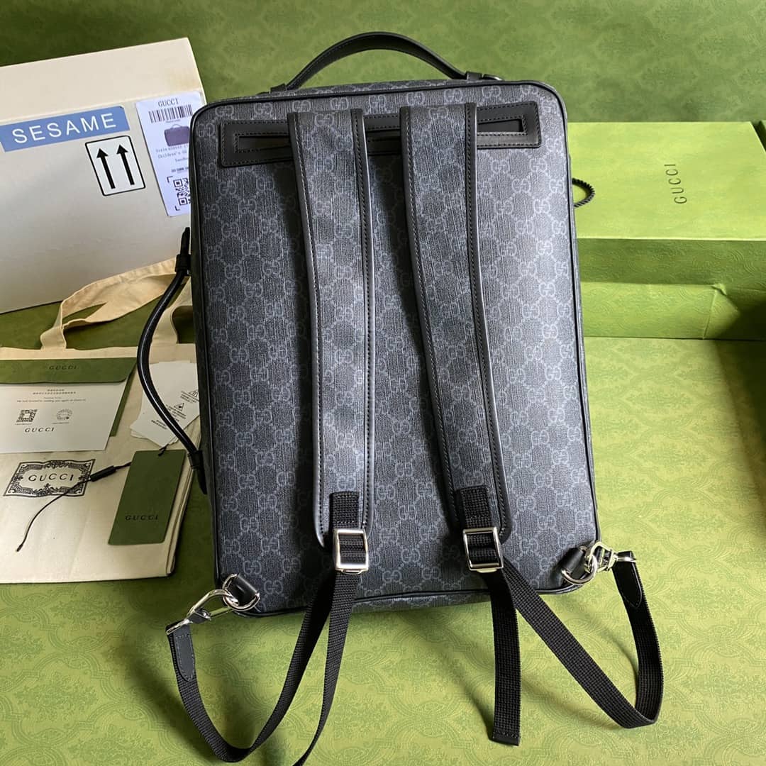 Gvc*1 Mens GG Svp*me Canvas Briefcase Backpack Replica 658543