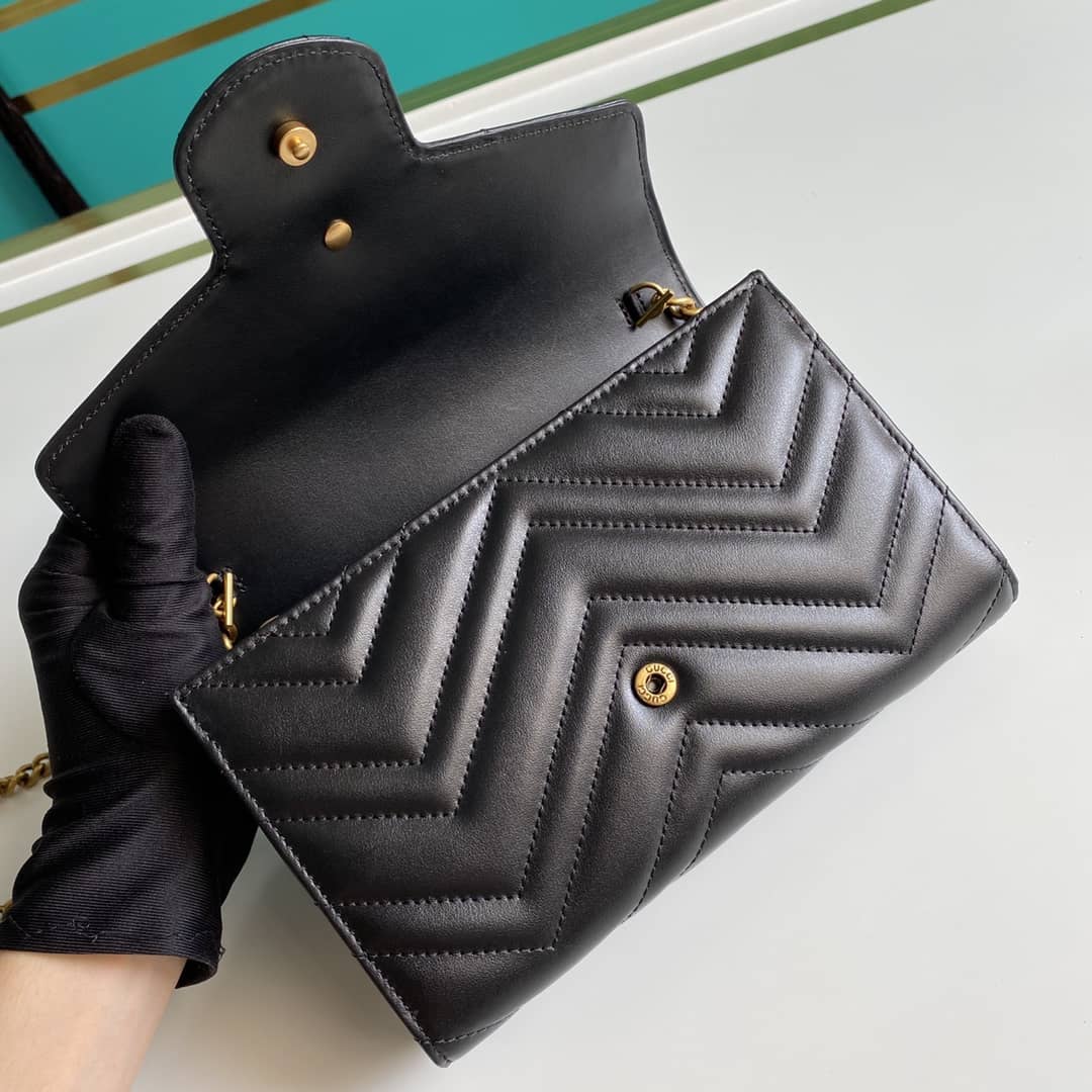 Gvc*1 Marmont GG Matelassé Mini Bag Replica 474575
