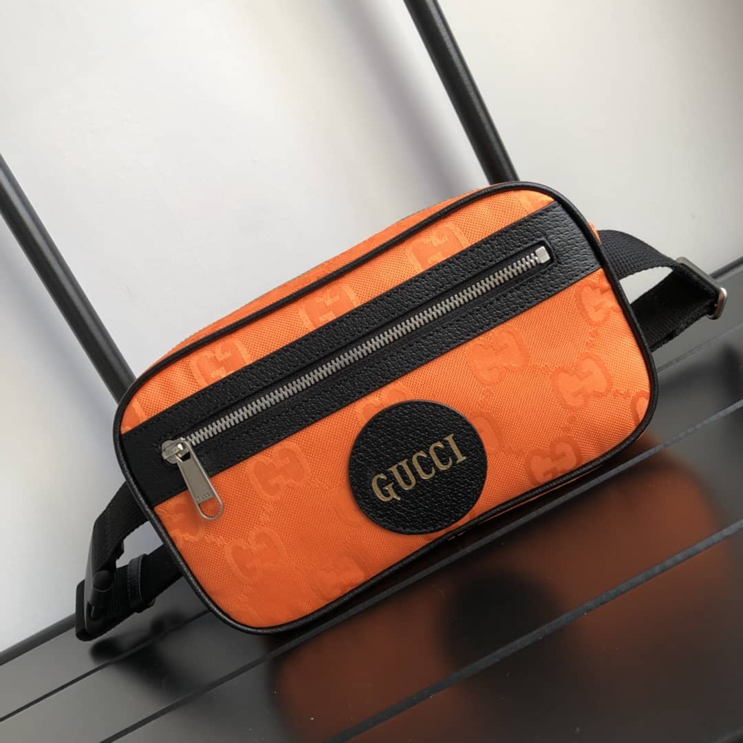 Gvc*1 Off The Grid GG Belt Bag Replica Orange 631341