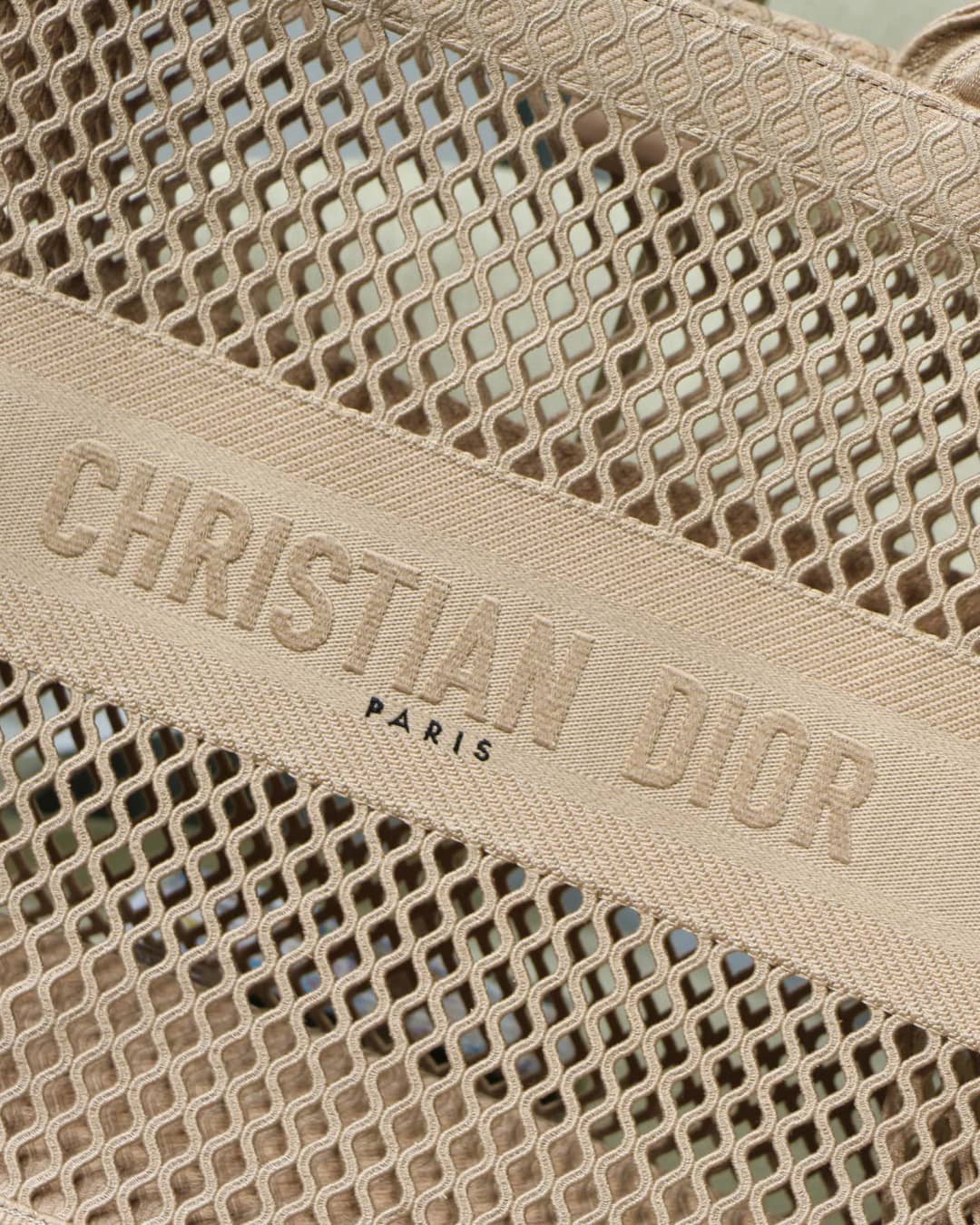 Chr1st1an D10r Mesh Book Tote Bag Dupe