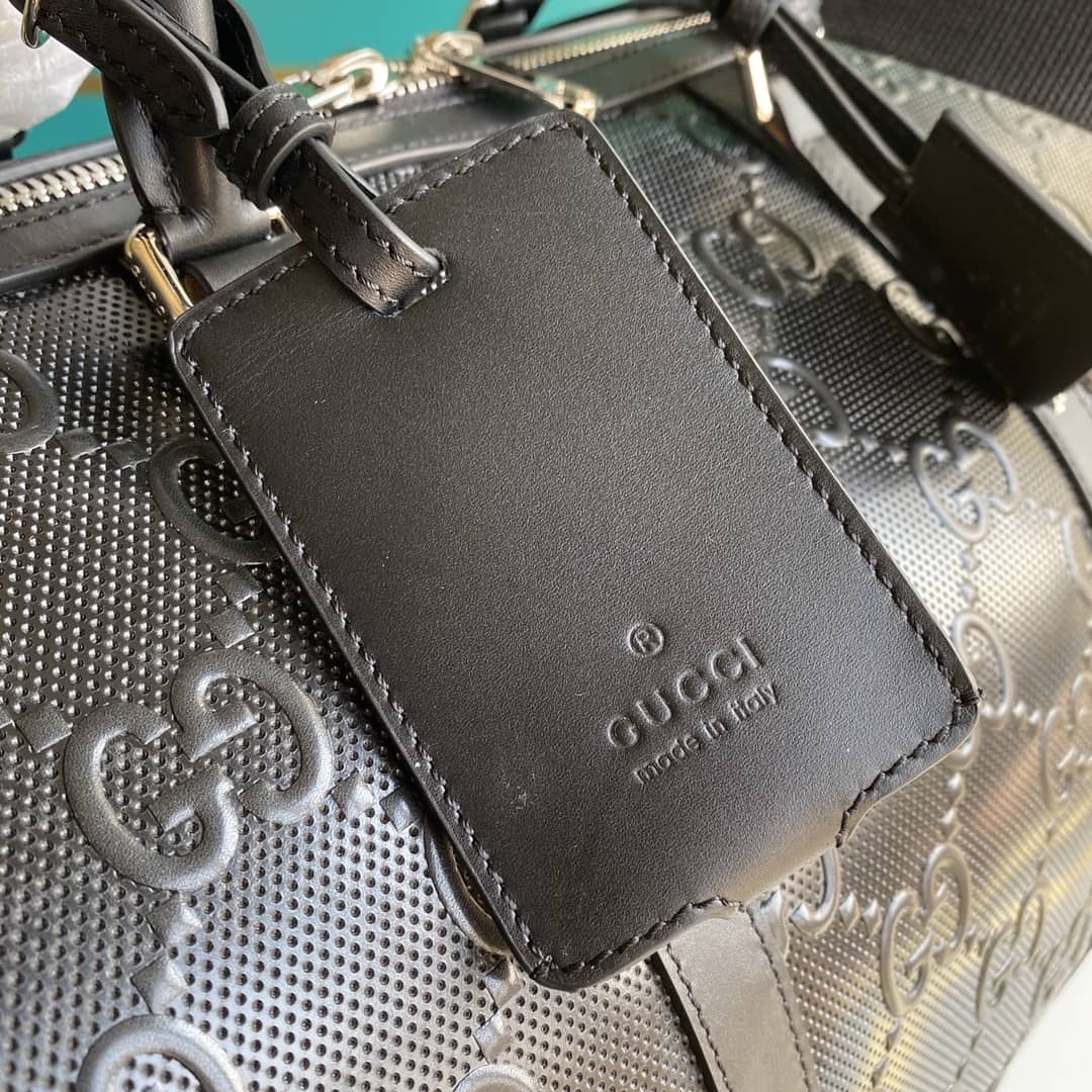 Gvc*1 GG Embossed Duffle Bag Replica 625768
