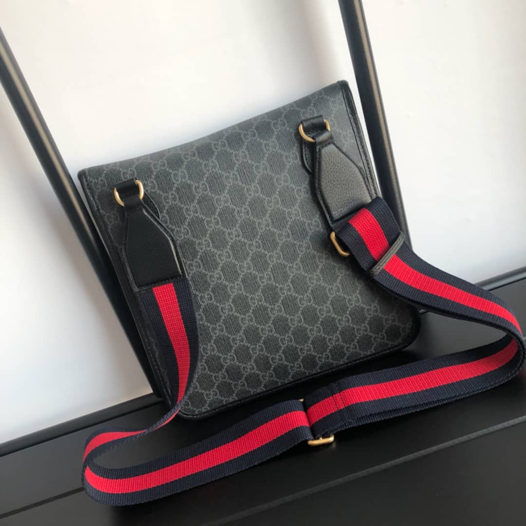 Gvc*1 GG Svp*me Medium Messenger Bag Replica Black 598604