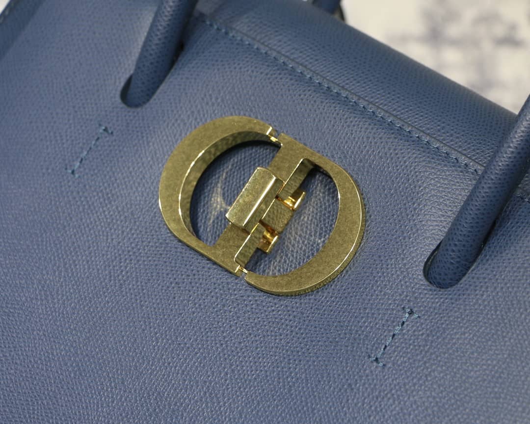 Chr1st1an D10r Box Calfskin Large St. Honore Tote