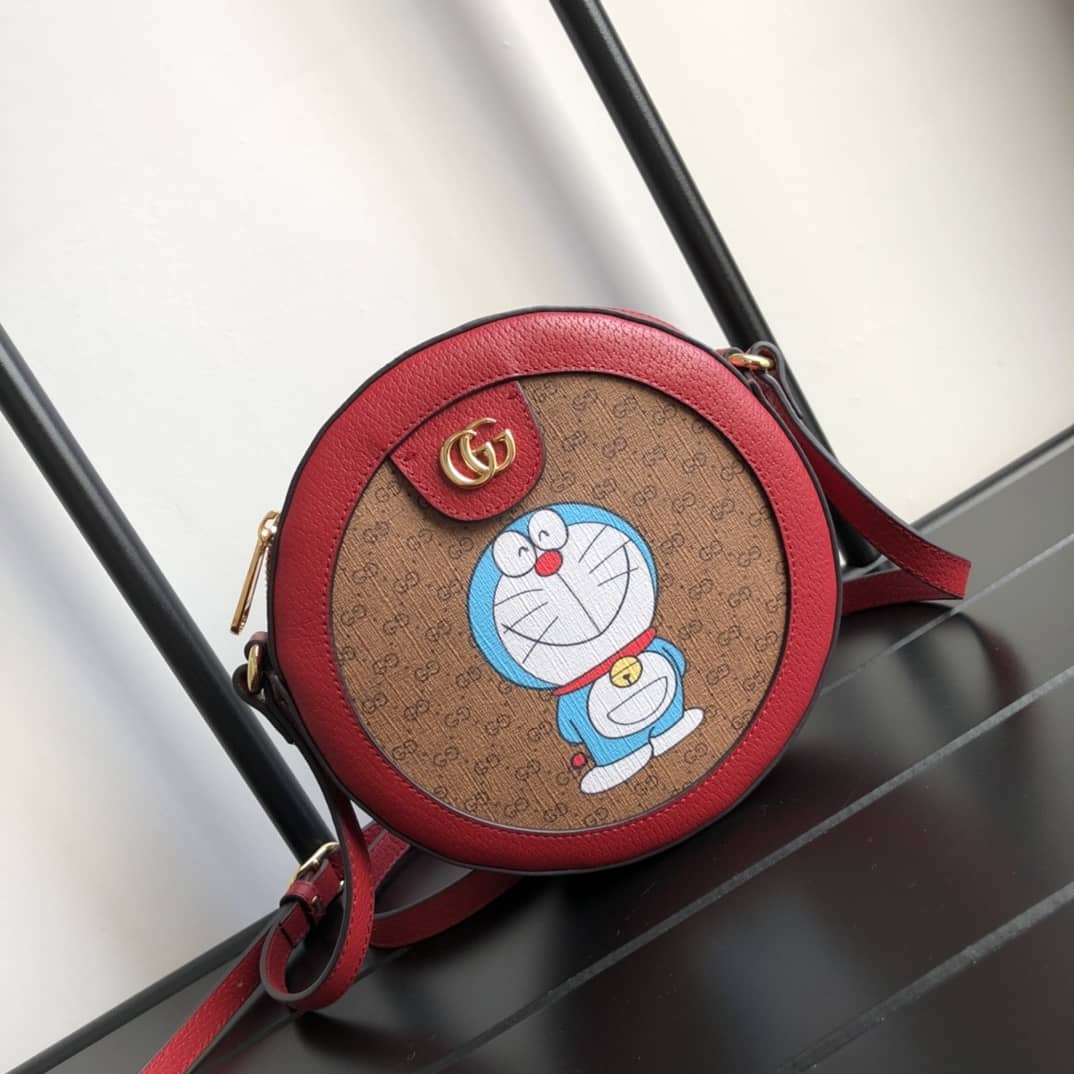 Gvc*1 Doraemon Collaboration Pvc Shoulder Bag Replica 625216