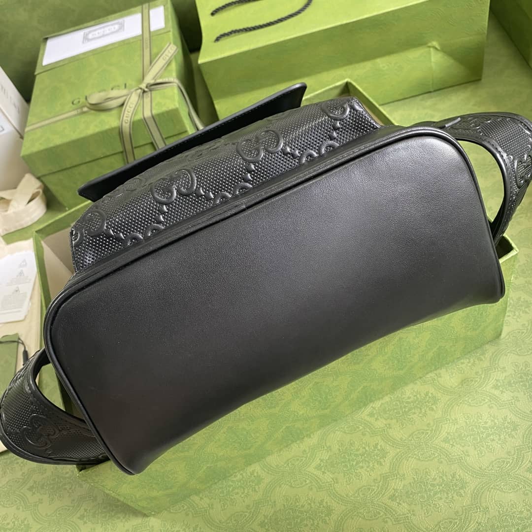 Gvc*1 GG Embossed Backpack Replica 658579