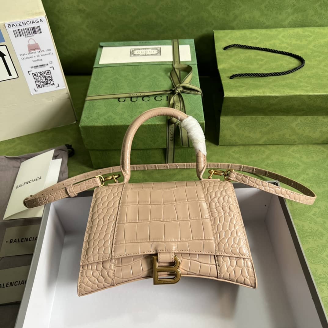 Gvc*1 Ba1en*iaga Hourglass S Tote Bag 5935461 Replica